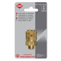 Szybkozłączka pneumatyczna gwint zewnętrzny 1/4