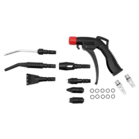 Pistolet pneumatyczny do przedmuchiwania Airpress 45029 + Dysze