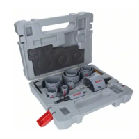 Zestaw otwornic Bosch 2607011478