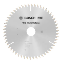 Tarcza pilarska Pro Multi Bosch 190 / 30 mm 2608640509