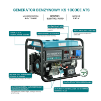 Agregat prądotwórczy Konner-Sohnen KS 10000E ATS