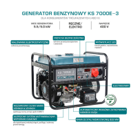 Agregat prądotwórczy Konner&Sohnen KS 7000E-3