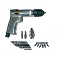 Wiertarka pneumatyczna Stanley 160189XSTN w zestawie