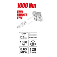 Klucz pneumatyczny 1/2