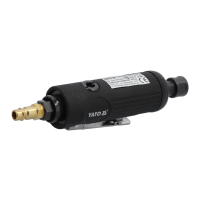 Szlifierka prosta pneumatyczna Yato YT-0965