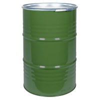 Beczka metalowa lakierowana 212L z wiekiem zielona OH-212