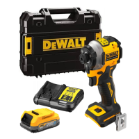 Zakrętarka udarowa Dewalt DCF850E1T-XJ 18V 1/4"