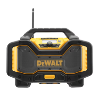 Radio budowlane Dewalt DCR027