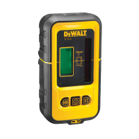 Detektor do laserów z zieloną wiązką Dewalt DE0892G