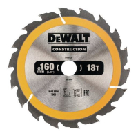 Tarcza pilarska do drewna 160 / 20mm Dewalt DT1931-QZ