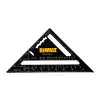 Kątownik dekarski 177x177mm Dewalt DWHT46031-0