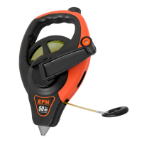 Taśma miernicza stalowa 50m EPM E-400-0253