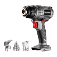 Opalarka akumulatorowa Graphite 58G082