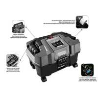 Odkurzacz warsztatowy Graphite 58GE105