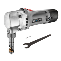 Nożyce do blachy elektryczne Graphite 59G401