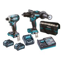 Elektronarzędzia w zestawie Combo Makita DK0114G201 40V XGT