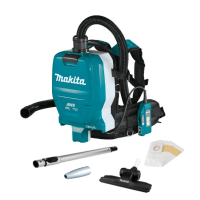 Odkurzacz plecakowy Makita DVC261ZX11