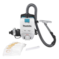 Odkurzacz plecakowy Makita VC008GZ