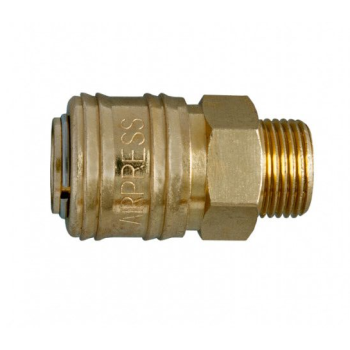 Szybkozłączka pneumatyczna gwint zewnętrzny 3/8" Airpress 4301504