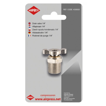 Zawór do spustu kondensatu 1/4