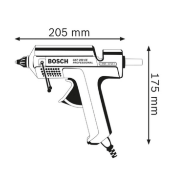 Pistolet do kleju na gorąco Bosch GKP 200 CE 0601950703