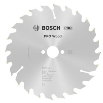 Tarcza pilarska do drewna Pro Wood Bosch 160 / 20 mm 2608640596