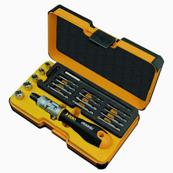 Zestaw bitów i nasadek + grzechotka 20 szt. Felo FL06072006