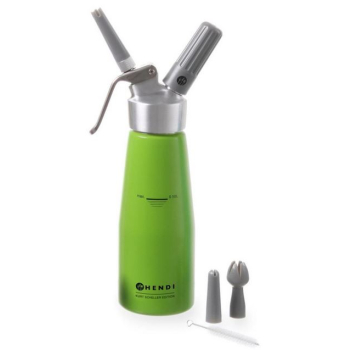 Syfon do bitej śmietany Kurt Scheller Zielony 0,5 L - Hendi 975879