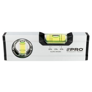 Poziomica kieszonkowa 17cm PRO600 Pro 3-01-01-AB-017