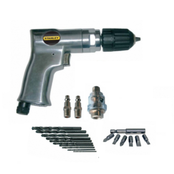 Wiertarka pneumatyczna Stanley 160189XSTN w zestawie