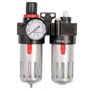 Reduktor ciśnienia odwadniacz i naolejacz 1/4" Yato YT-2385