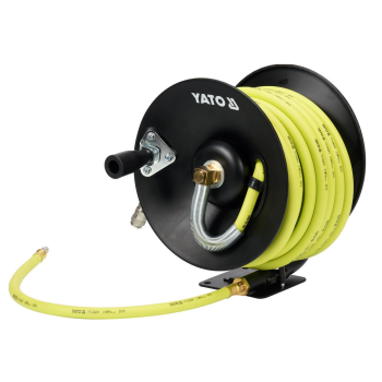 Wąż pneumatyczny na bębnie naściennym Yato YT-24241 15m