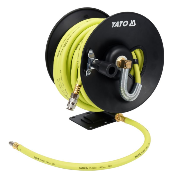 Wąż pneumatyczny na bębnie naściennym Yato YT-24241 15m