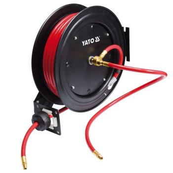 Wąż pneumatyczny ze zwijaczem Yato YT-24250 15m