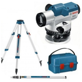 Niwelator Bosch GOL20D, statyw BT160, łata GR500P 061599404R