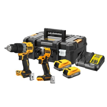 Elektronarzędzia w zestawie Dewalt DCK2050E2T-QW 18V