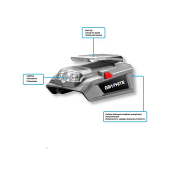 Latarka Graphite 58G025