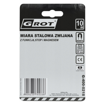 Miara zwijana 10m Grot G-400-0218