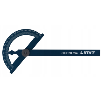 Kątomierz nastawny 80x120mm Limit 277450102