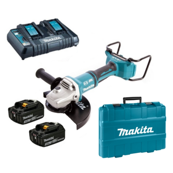 Szlifierka kątowa akumulatorowa 230 mm Makita DGA900PT2 18V