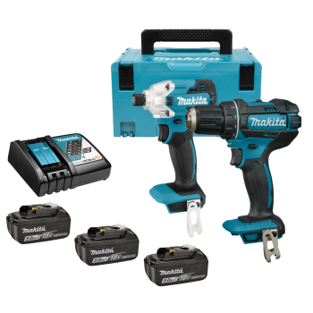 Elektronarzędzia w zestawie Combo Makita DLX2339JX1 Li-ion 18V LXT