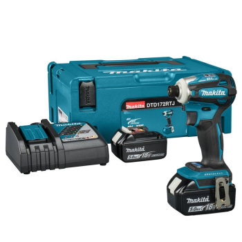 Zakrętarka udarowa Makita DTD172RTJ LTX 18V 1/4"