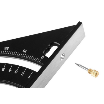 Kątownik dekarski z linijką 185mm Neo 72-105