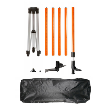 Tyczka do lasera ze statywem 3,7m Neo 75-115