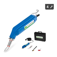 Nóż termiczny do cięcia styropianu tkanin tworzyw sztucznych do 500C 60W + ostrze typu R