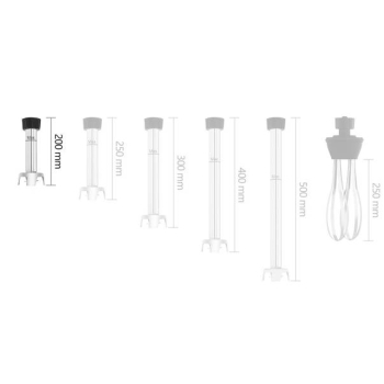 Ramię nasadka miksująca do blendera miksera napędu ręcznego Royal Catering RCMA-200 200mm