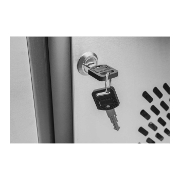 Stół chłodniczy ze stalowym blatem roboczym 4 szuflady od -2 do 10C 179cm