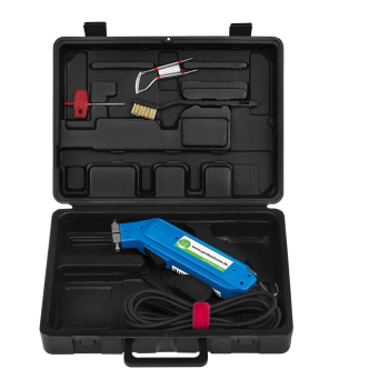 Nóż termiczny do cięcia styropianu tkanin tworzyw sztucznych do 500C 60W + ostrze typu R