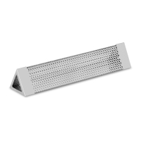 Wkład do wędzarni na wiórki zrębki drewna trójkątny nierdzewny 30.2x6.2x5.4cm