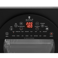 Piekarnik piecyk wielofunkcyjny z rożnem 12 programów 1.7kW 14.5L